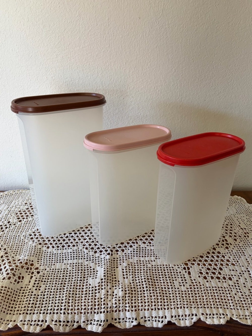 3 Tupperware Modular Mates